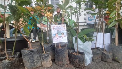 Untuk Efisiensi Anggaran, Bibit Tanaman Jadi Tanda Ucapan Selamat Dilantiknya  Bupati Sumedang